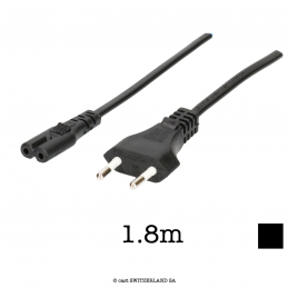 Câble T26 » C7 | TDLF H03VVH20.75 | noir, 1.8m