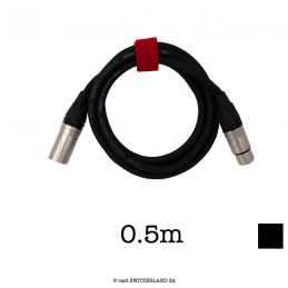 KABEL XLR3 MAXI PSU » MAXI MIX | schwarz, 0.5m