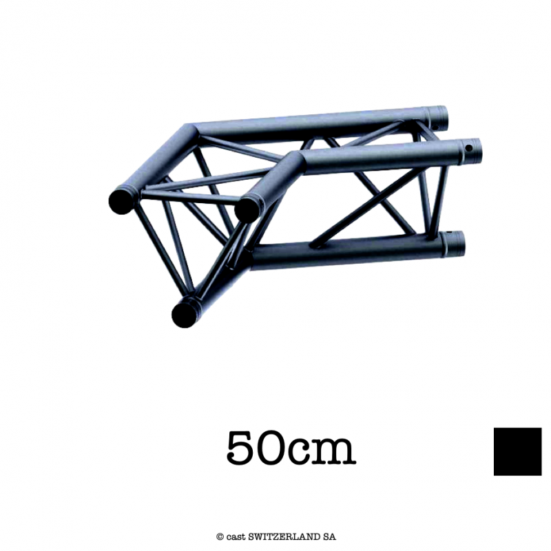 M29T-C204 Ecke 2-Weg 120° | schwarz | L= 50cm