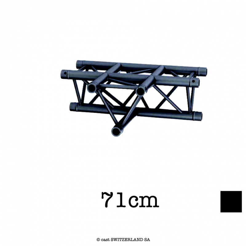 M29T-C317 T-Stück 3-Weg | schwarz | L= 71cm