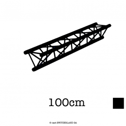 M29T-L100 | noir satiné 30%gloss | L= 100cm