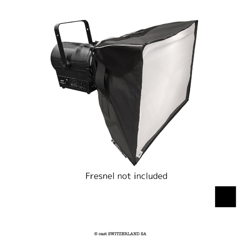 SNAPBAG universal pour KL Fresnel 8 Série | Cadre: noir, diffuseur blanc