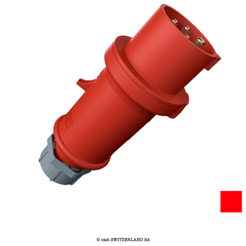 Kabelstecker CEE 32-5 ProTop® 5G2.5-6 | rot