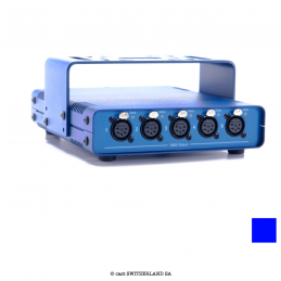 DMX OPTO-SPLITTER mini 1»5 PortableMount | bleu