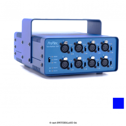 DMX OPTO-SPLITTER 2»8 PortableMount | blau