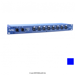 DMX OPTO-SPLITTER 2»8 Rack Mount | blau