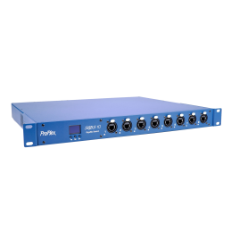 Simple GBS 10-port SWITCH opticalCON QUAD | blau