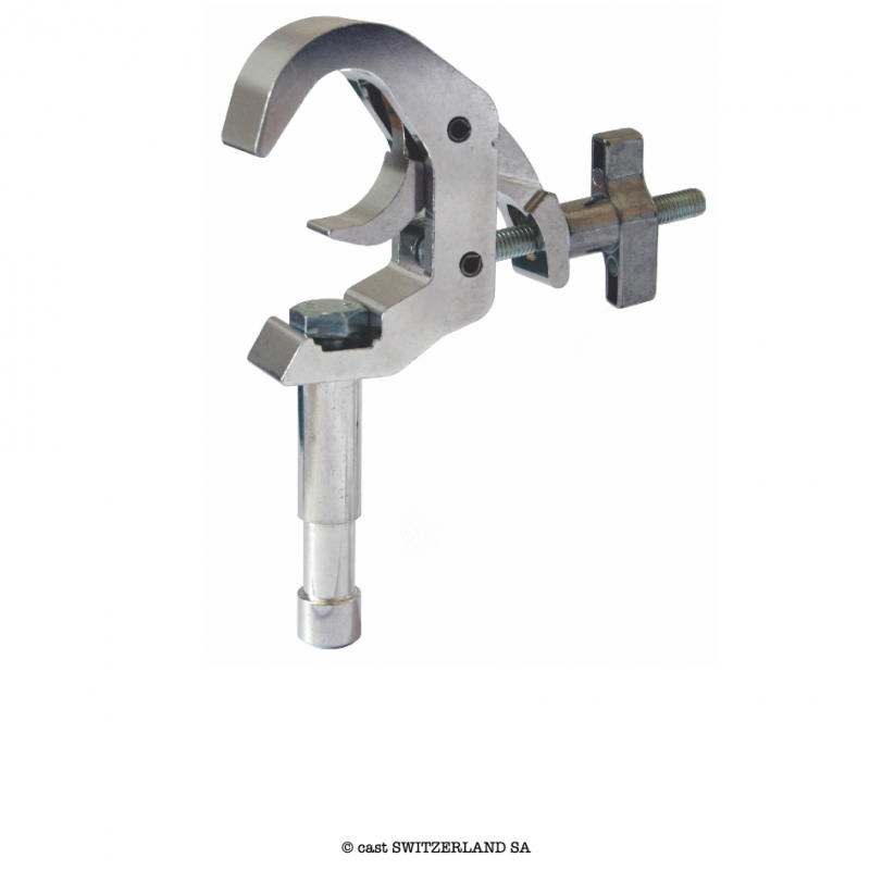 Baby Quick Trigger Beamer Clamp, 40kg | aluminium poliert