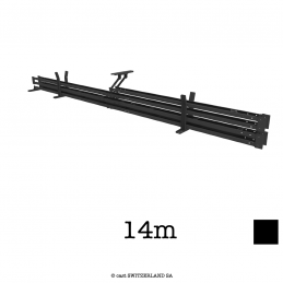 Basic Cable Guide 4m | noir, 14m