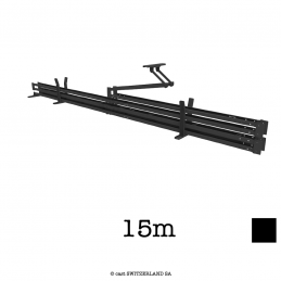 Basic Cable Guide 4m | noir, 15m