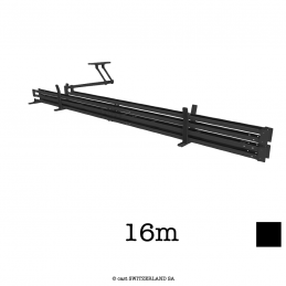 Basic Cable Guide 4m | noir, 16m