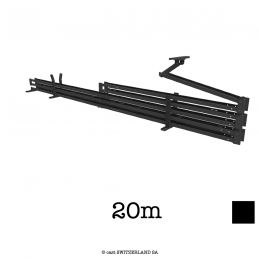 Basic Cable Guide 4m | noir, 20m