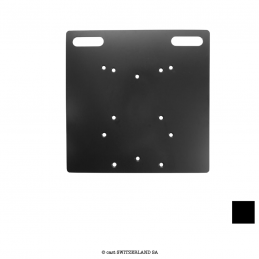 Plaque de base universelle 73x73cm | noir