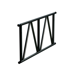 AMTS XL101 Ladder | schwarz | L: 200cm