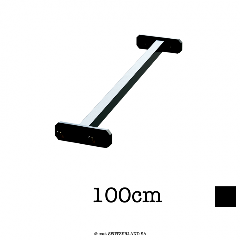 XL101 Diagonal truss | schwarz | L: 100cm