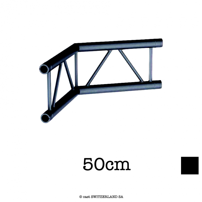 M29L-C204U Ladder Ecke UP 2-Weg 120° | schwarz, 50cm