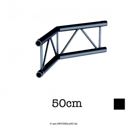 M29L-C205U Ladder Ecke UP 2-Weg 135° | schwarz, 50cm