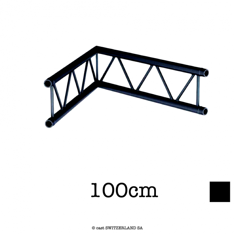 M29L-C202U Ladder Coin UP 2-voies 60° | noir satiné gloss, 100cm