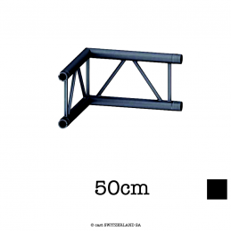 M29L-C203U Ladder Coin UP 2-voies 90° | noir satiné gloss, 50cm