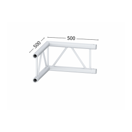 M29L-C203U Ladder Ecke UP 2-Weg 90° | schwarz gloss, 50cm