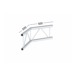 M29L-C205U Ladder Ecke UP 2-Weg 135° | schwarz gloss, 50cm