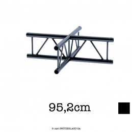 M29L-C416U Ladder KREUZ UP 4-Weg | schwarz gloss, 95,2cm