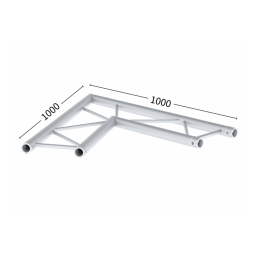 M29L-C202F Ladder Coin FLAT 2-voies 60° | noir, 100cm