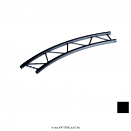 M29L-C Ladder FLAT, Ø 200cm | Segment 90° (4x) | noir satiné gloss