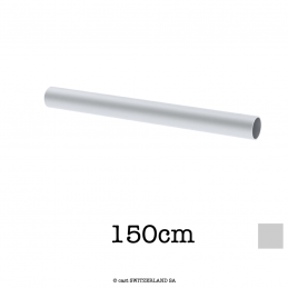 Aluminium Rohr | silber, 150cm