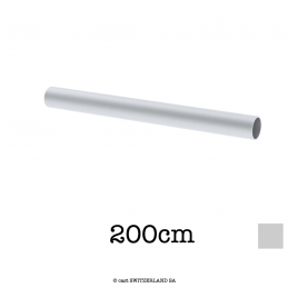 Aluminium Rohr | silber, 200cm
