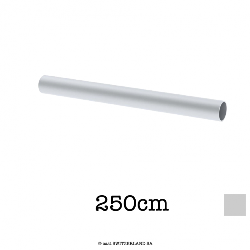 Aluminium Rohr | silber, 250cm