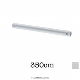 Tube en aluminium 2xCR | argent, 350cm