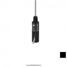 Portre-Câble Type 50SV III ZW M12i, 4-5mm, 60/90kg | 1:10 | noir | M12