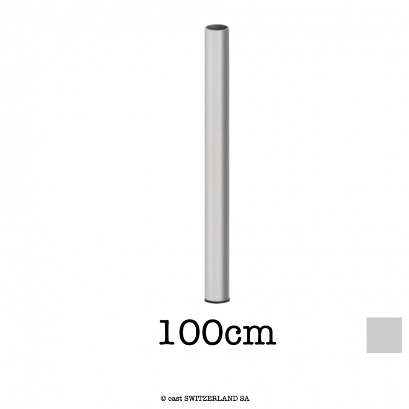 STAGE LEG | silber, 100cm