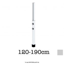 STAGE LEG TELESCOPIC | silber, 120-190cm