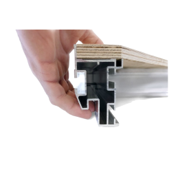 stage82 MODEL M, Ø 400cm | Segment 45° (8x) | schwarz Hexa antirutsch Oberfläche