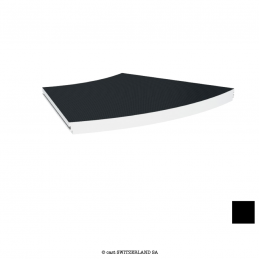 stage82 MODEL M, Ø 400cm | Segment 45° (8x) | schwarz doppelt gestrichen