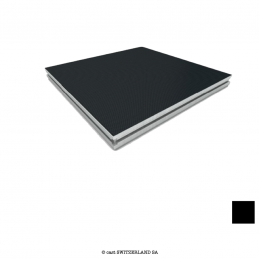 stage82 MODEL M quadratisch 100 x 100cm | schwarz Hexa antirutsch Oberfläche