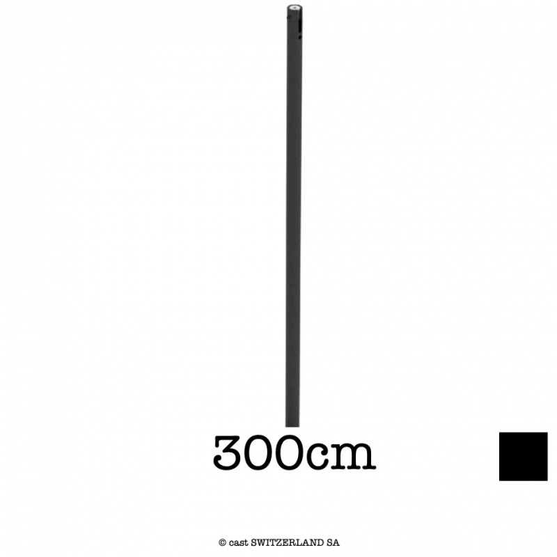 Stick82 POLE | schwarz pulverbeschichtet, 300cm