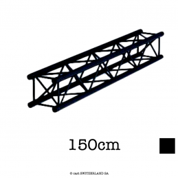 M29S-L150 | noir satiné gloss, 150cm