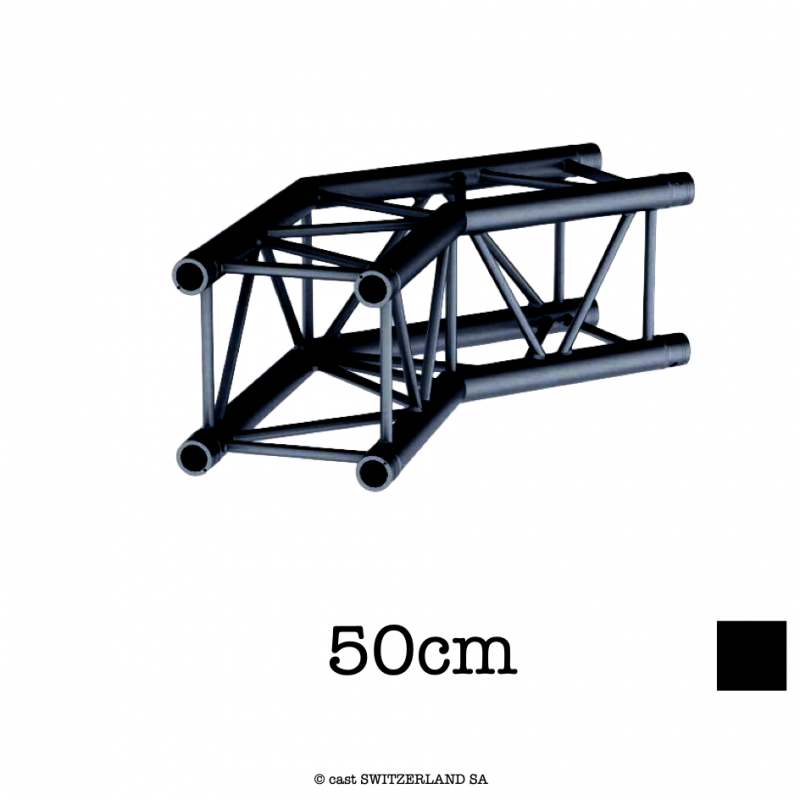 M29S-C205 Ecke 2-Weg 135° | schwarz gloss, 50cm