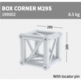 M39S BOX CORNER | argent