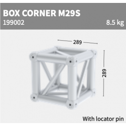 M39S BOX CORNER | schwarz