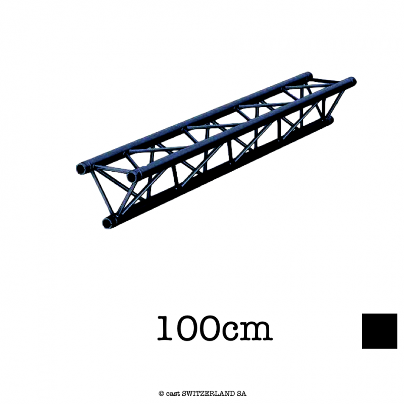 M29TX-L100 | noir satiné gloss, 100cm
