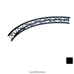 M29T-Circle, Ø 200cm | Segment 90° (4x) | schwarz gloss