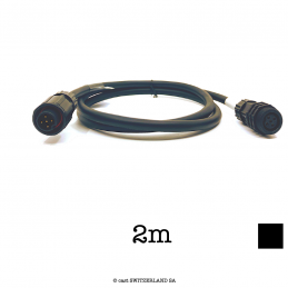 Trunk-Câble 5x1.5-0.34 | noir, 2m