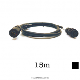 Trunk-Kabel 5x1.5-0.34 | schwarz, 15m