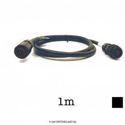 Trunk-Câble 5x1.5-0.34 | noir, 1m