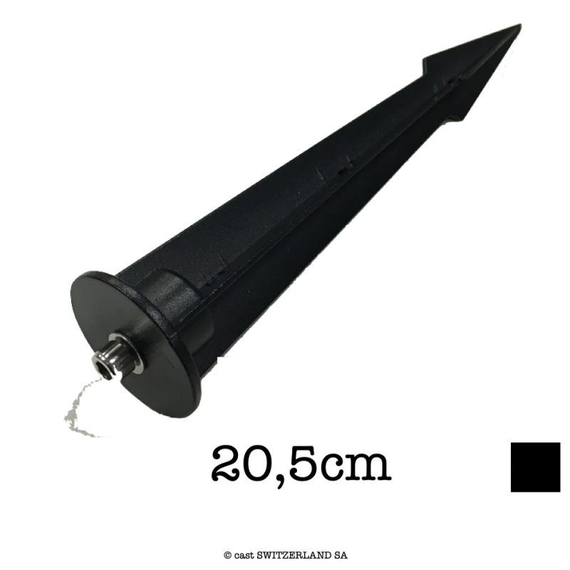 Ground Stake | noir, 20,5cm