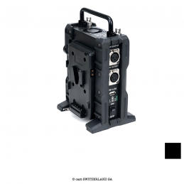 JUICEBOX 2xV-Lock » XLR3F, XLR4, USB-A | noir